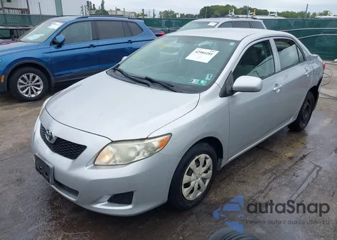 2009 Toyota Corolla Le из США, поврежденный, VIN JTDBL40E59J011277